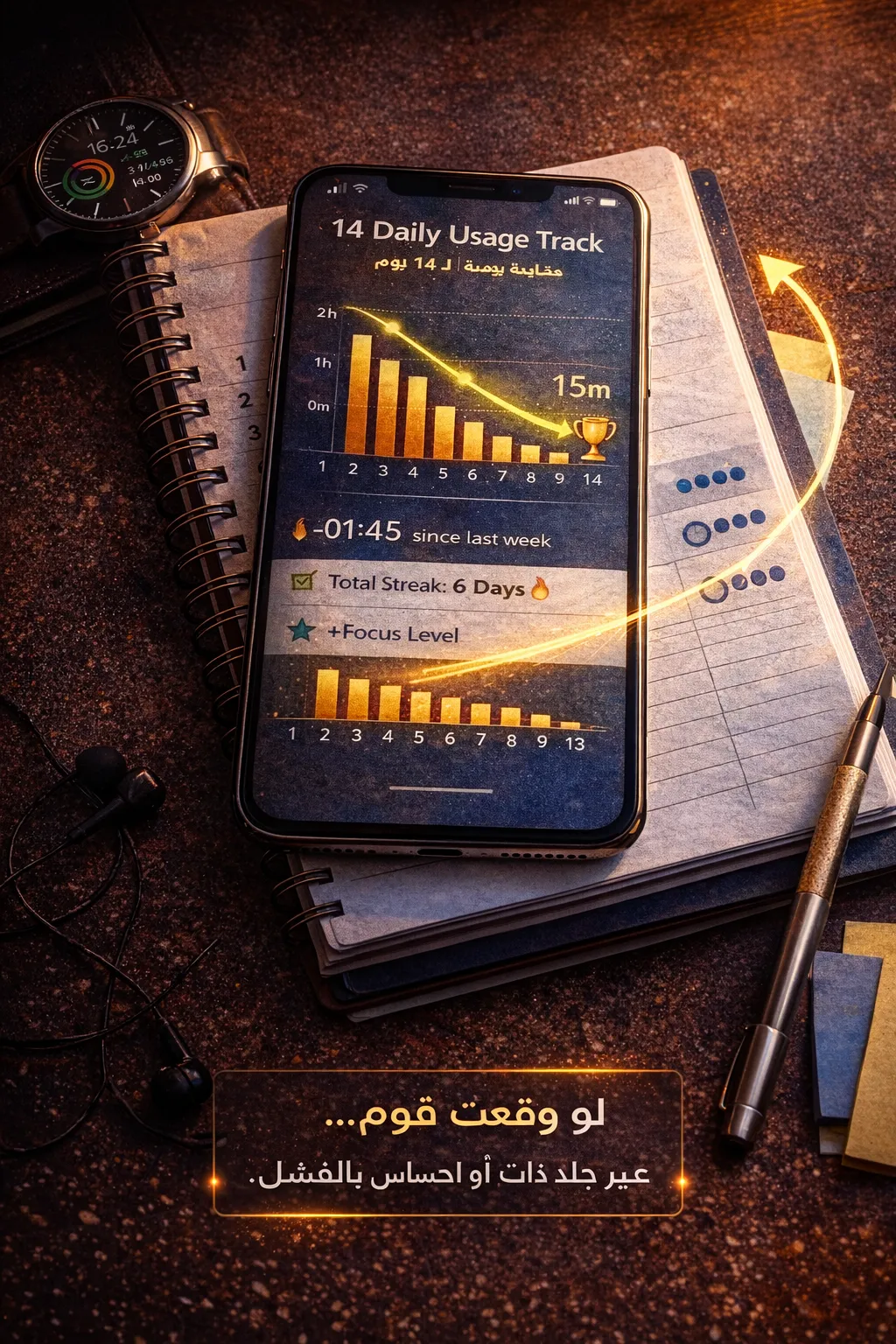 📊 14 Daily Usage Track